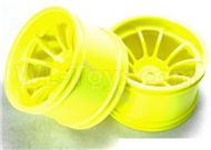 HSP 94188 spare parts-08008 Wheel Rim,Wheel hub(Not include the tire lether)-2pcs-Yellow,HSP 94188 RC Car Truck Parts,HSP 1:10 RC Truck Spare parts Accessories,HSP 94188 Official Parts